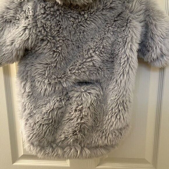 Baby & Child Restoration Hardware Luxe Faux Fur Baby Bunting Gray Fox 0-6 Months - Picture 12 of 12